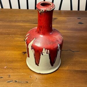 Pier 1 Multicolored Ceramic Vase